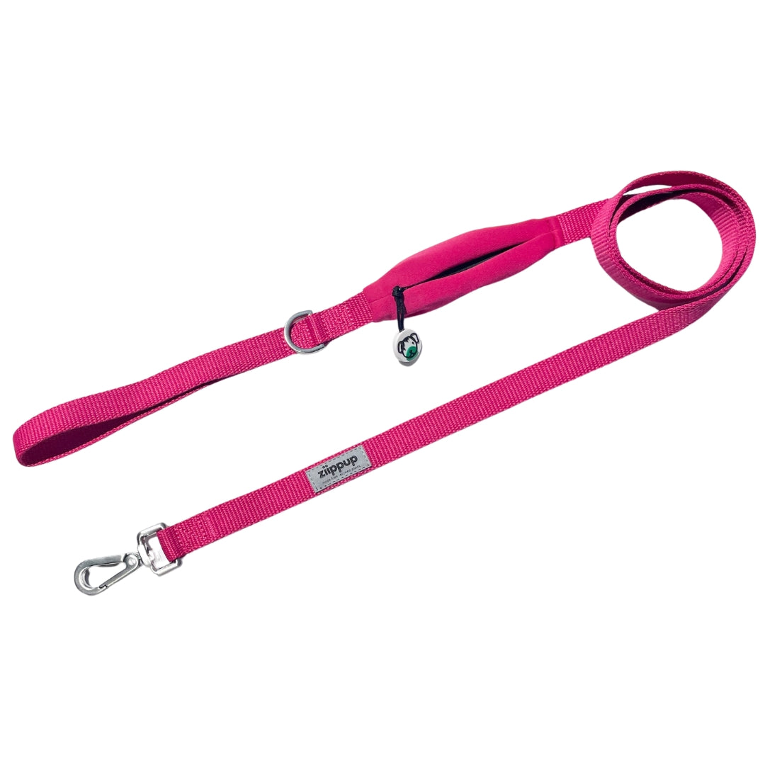 Best Pink Leash Dog Lead With Built In Storage