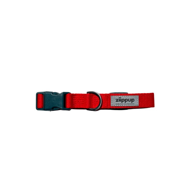 Best Red Dog Collars - Made From Recycled Fabric
