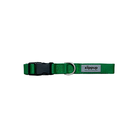 Green dog collar
