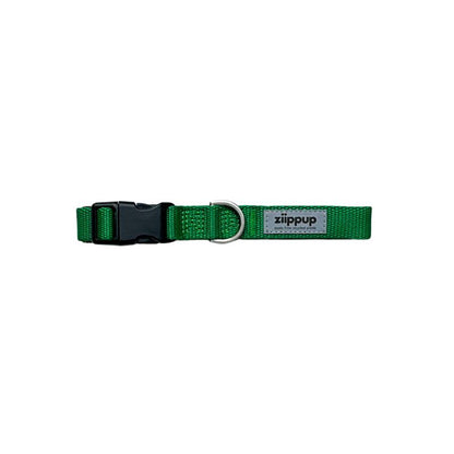 Green recycled dog collar